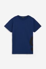 T-shirt da Uomo con maxi logo Freddy blu