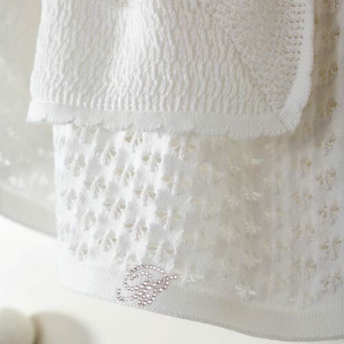 copertina baby diamante cotone blumarine baby 1