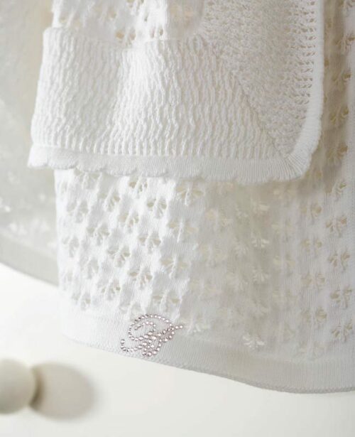 copertina baby diamante cotone blumarine baby 1